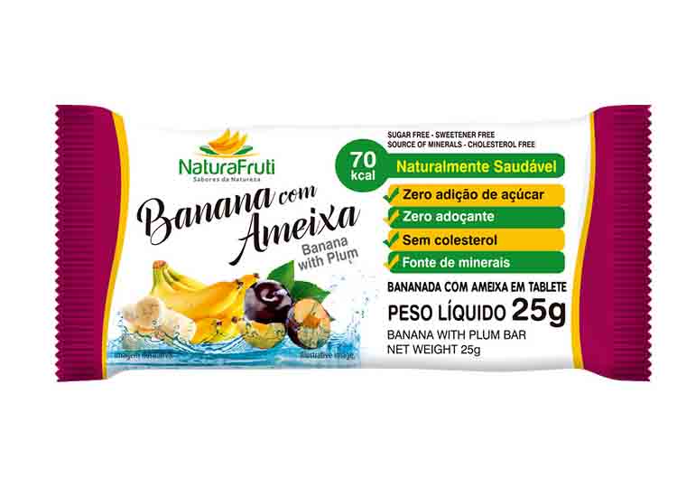 BANANADA COM AMEIXA