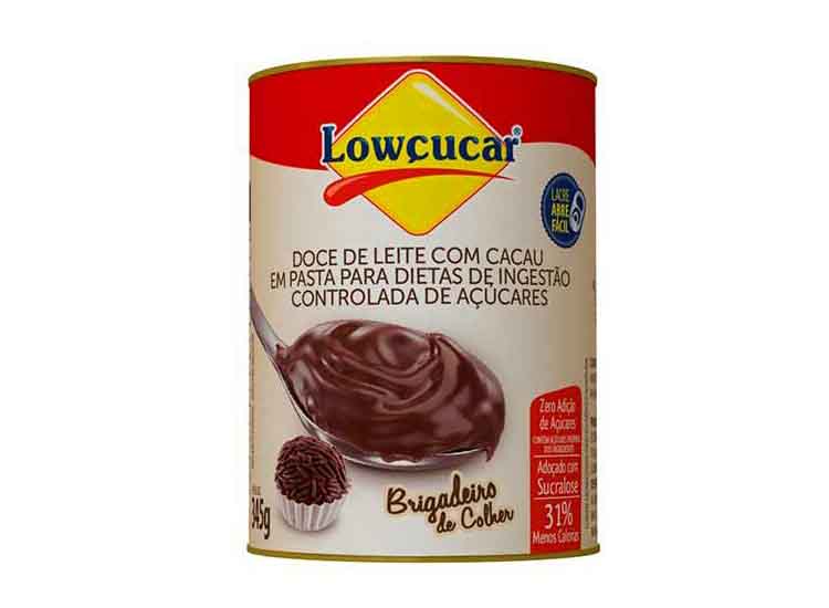 Brigadeiro de Colher Zero Adição de Açúcar 345g – Lowçucar