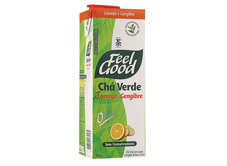 Chá Verde Laranja com Gengibre Feel Good 1 L