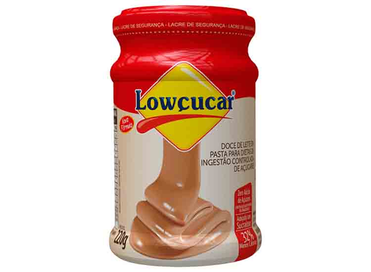 DOCE DE LEITE LOWÇUCAR ZERO ADIÇÃO DE AÇÚCARES 220G