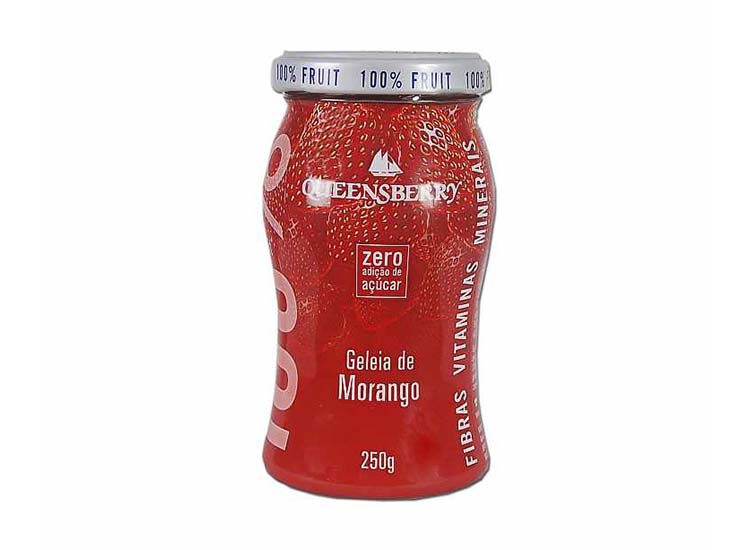 Geléia de Morango 100% Fruit Queensberry – 250g