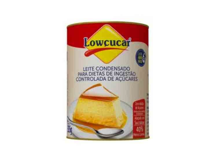 LEITE CONDENSADO LOWÇUCAR ZERO AÇÚCAR LATA 335g