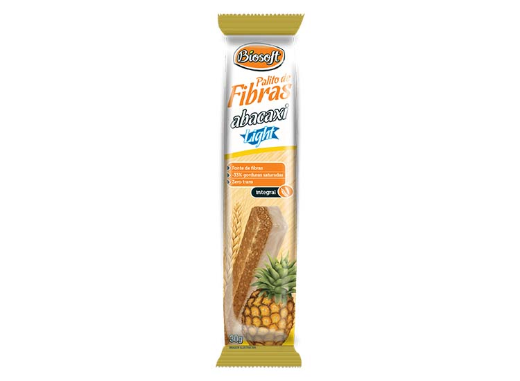 Palito De Fibras Light Biosoft Abacaxi 30g