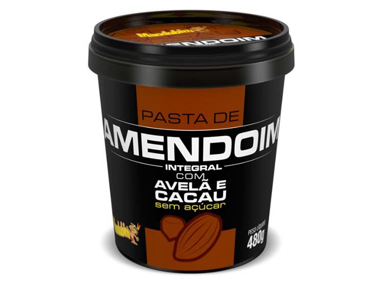 Pasta de Amendoim com Avelã e Cacau (480g)