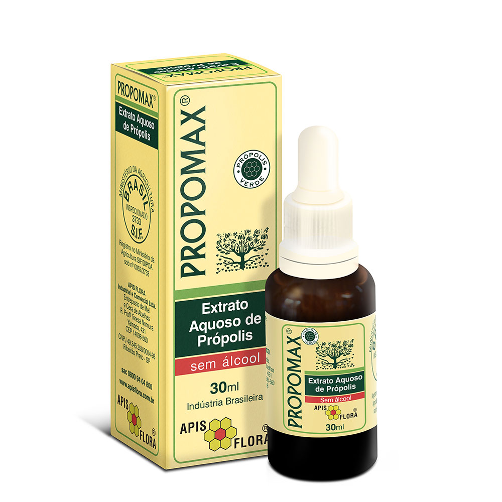 PROPOMAX® – Extrato de Própolis sem álcool 30 ml