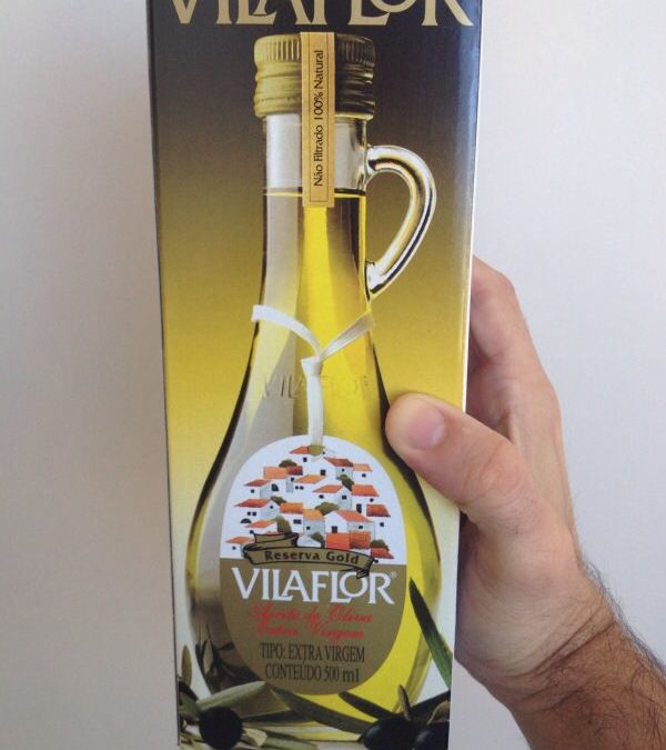 Azeite Português de Oliva Extra Virgem VILAFLOR RESERVA GOLD 500ml