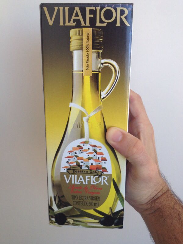 Azeite Português de Oliva Extra Virgem VILAFLOR RESERVA GOLD 500ml