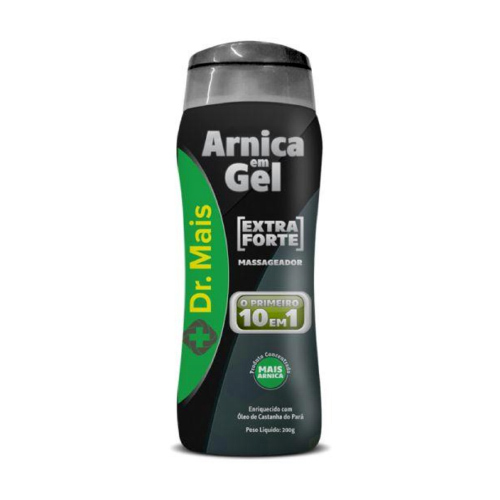 Arnica em Gel 10 em 1 Extra Forte 200 Gr