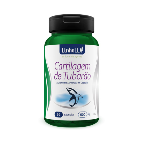 Cartilagem de Tubarão – Linho LEV – 60 cápsulas – 500mg