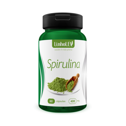 Spirulina – Linho LEV – 60 cápsulas – 400mg