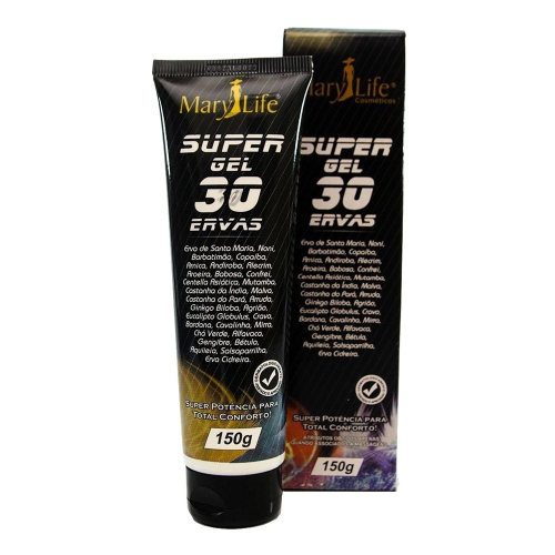 Super Gel 30 Ervas 250g Mary Life